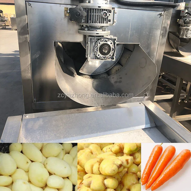 Auto Potato Chips Making Machine / French Fries  Fruit Vegetable Cube Cutter Cutting Machines