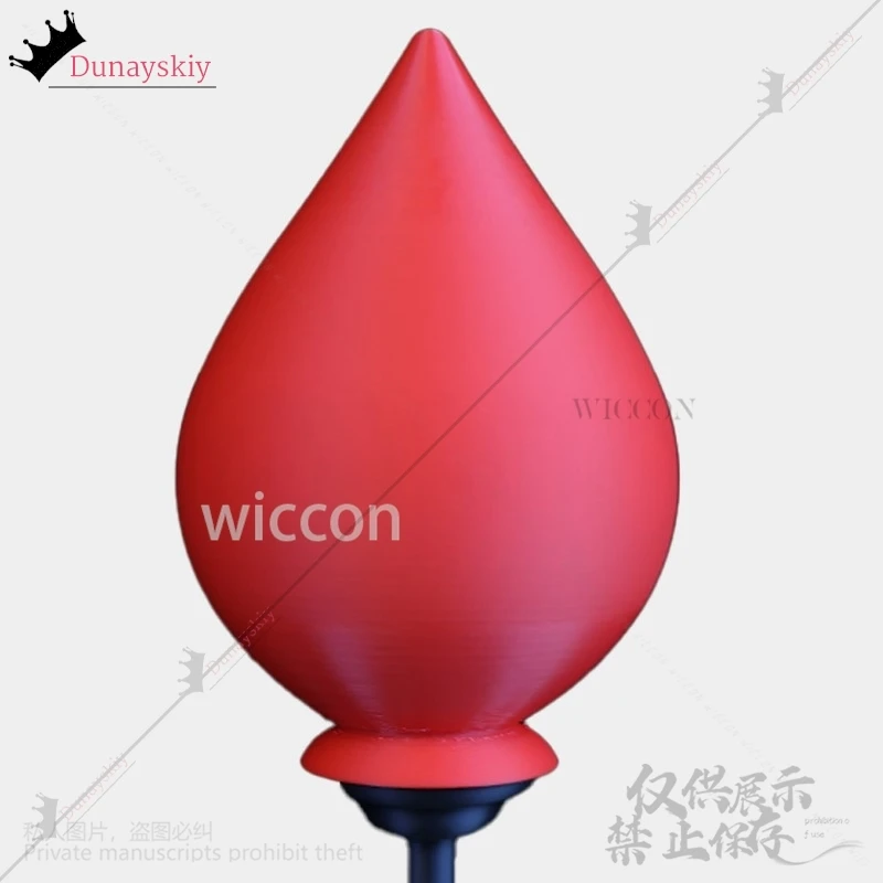 อะนิเมะ ALastor คอสเพลย์โรงแรมเครื่องแต่งกาย 105 ซม.3D ไมโครโฟน Props อุปกรณ์เสริมของขวัญวันฮาโลวีน Christmas Party สําหรับชายหญิงที่กําหนดเอง