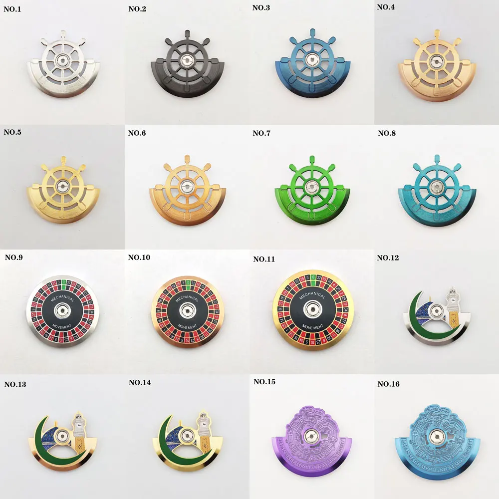 

Watch NH35 movement Rotor 316L Stainless Steel Creative Rotors Fit Movement NH34 NH35 NH36 NH38 NH70 NH72 Watch Accessories