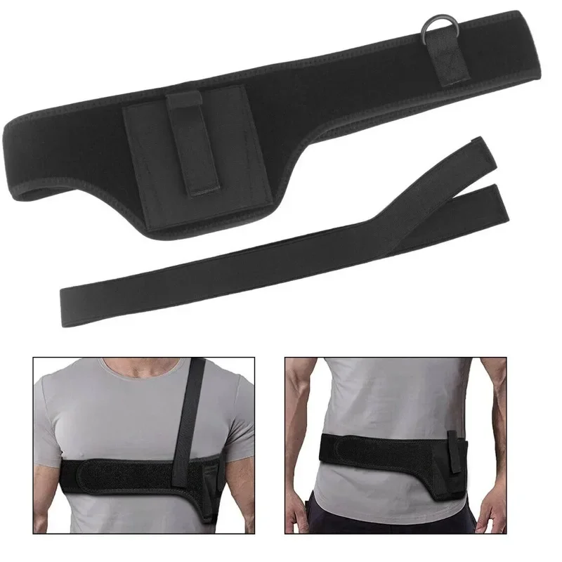 Glock Shoulder Holster Hanggun Pistol Underarm Hidden Right Hand Holster Airsoft Tactical Glock 17 19 Shoulder Holster clip