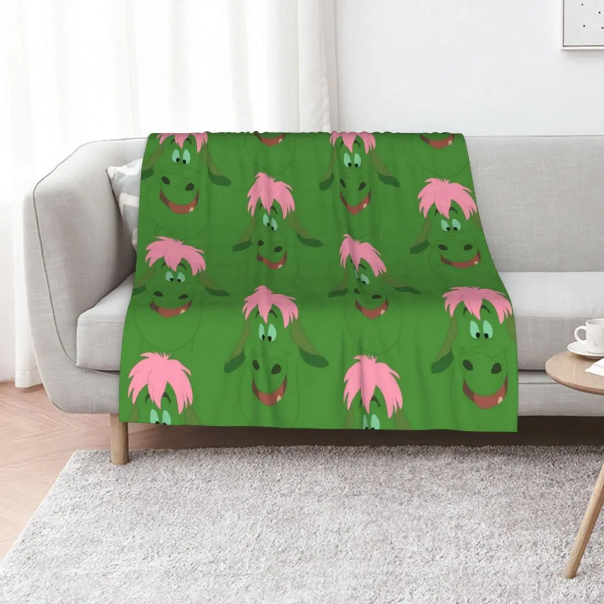 Elliot the dragon Throw Blanket warm for winter christmas decoration Luxury Single Luxury Designer Soft Blankets