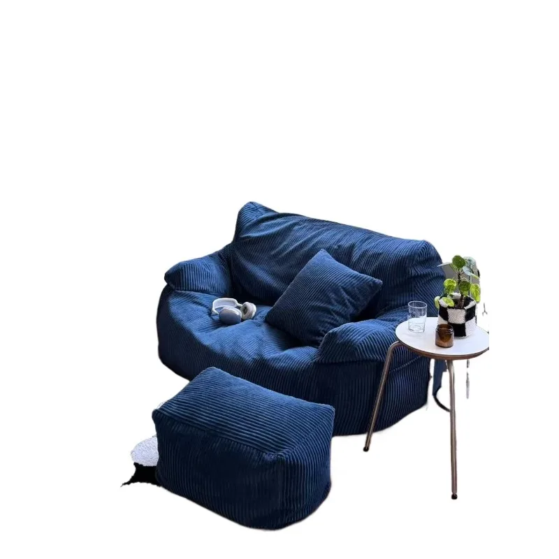 Small apartment lazy sofa, nest sofa, tatami balcony, bedroom, living room, medieval double leisure reading recliner