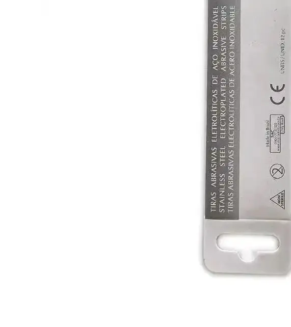 

Dental Metal Polishing Strips Molar Sticks Double Side or Single Side of Alumina-Plated Sanding Surface Dentist Tools