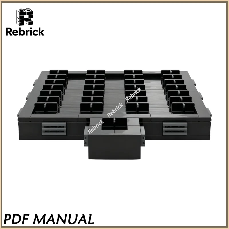 

MOC Custom Display Stand Building Blocks Mini Troop Storage Bracket Holder Bricks Set Desktop Decoration for Collectors