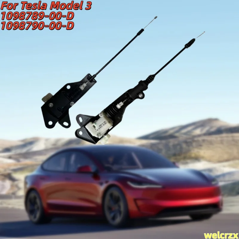 

Front Hood Latch Actuator Assembly Compatible with Tesla Model 3 2017-2023, OEM Replace# 1098789-00-D 1098790-00-D