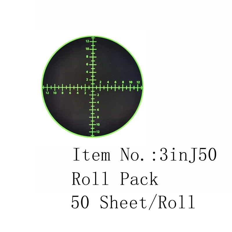 

Splatter Target 3" Shooting Target Stickers Roll Adhesive Target Paper for Gun-Rifle-Airsoft-BB Gun-Air Rifle-Slingshot 50pcs