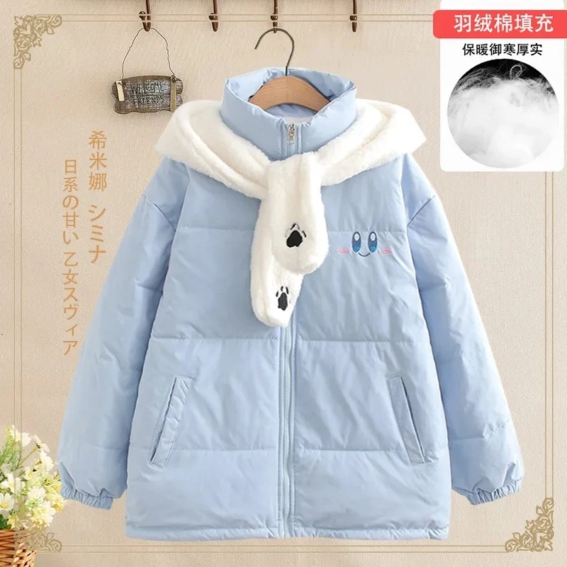 

Breadms Short Down Cotton Jacket Womens Parka 2026 New Winter Coat Cold proof Thick Hooded Padded-Cotton Outerwear
