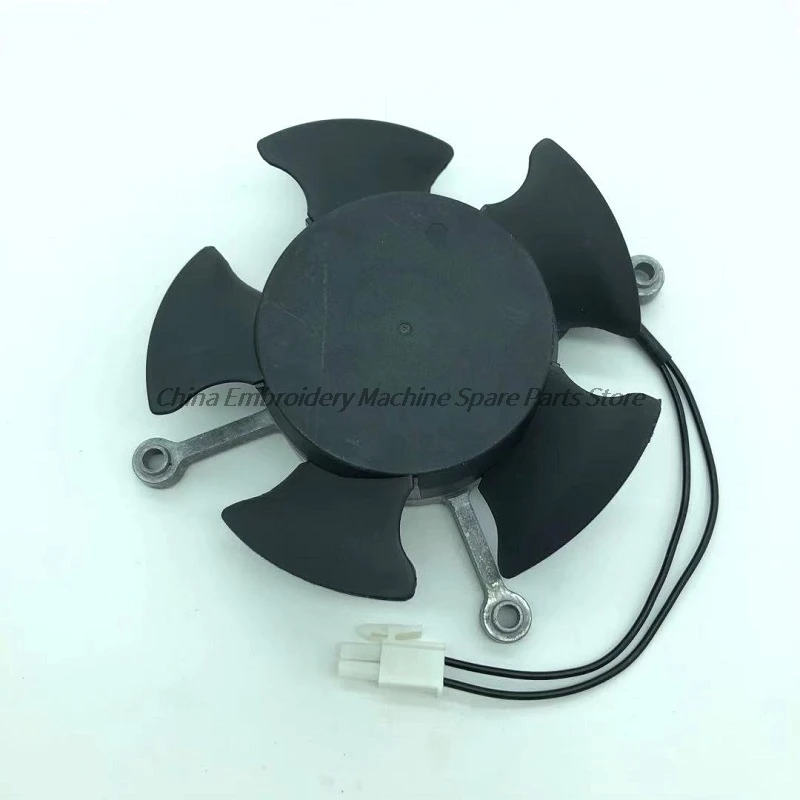 1PCS Dahao Servo Motor Fan Chassis Cooling Double Ball Bearing Bracket Cooling Fan Computer Embroidery Machine Accessories