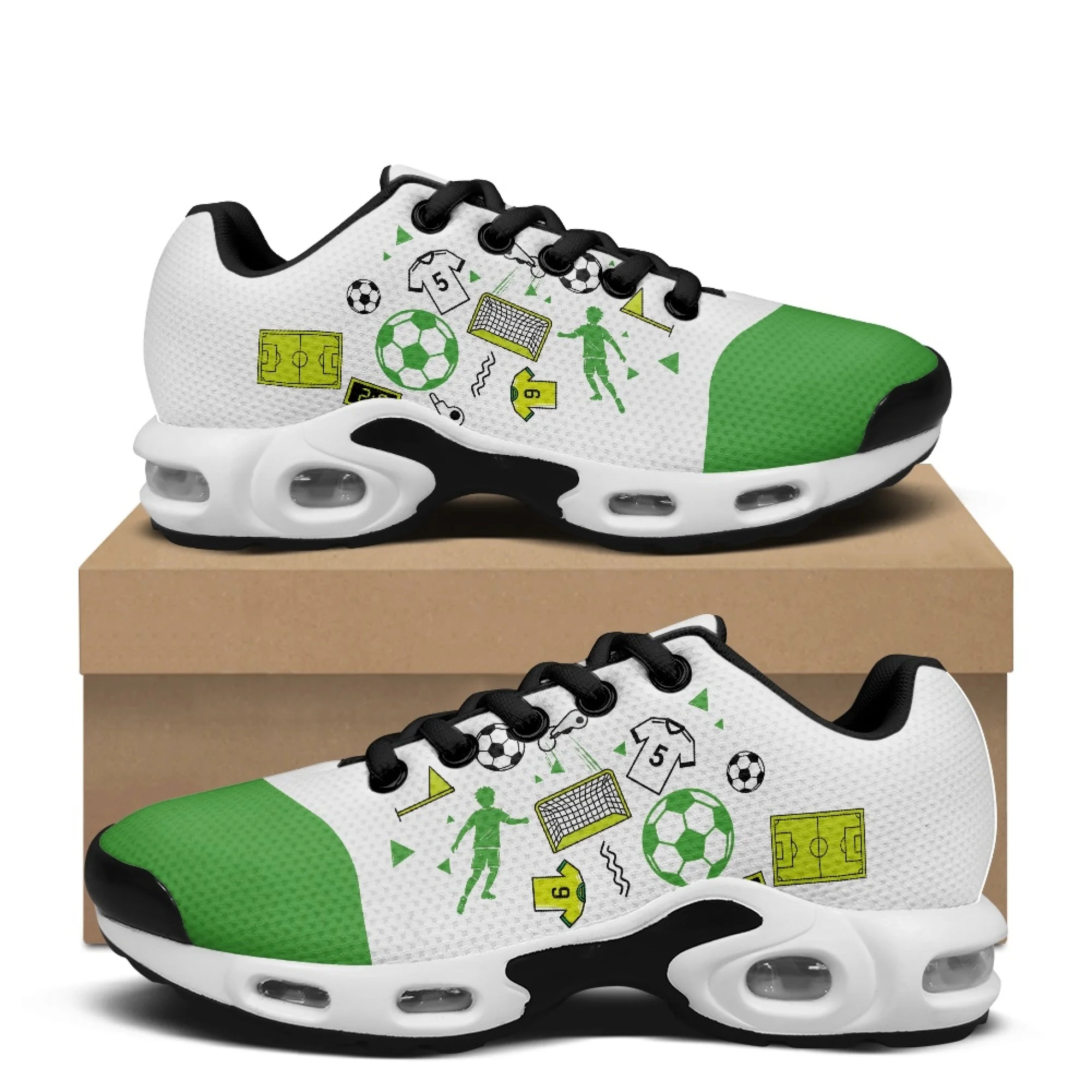 

XIXIRIMIDO Air Shoes Running Soccer Shoes Breathable Tennis Fashion Sneakers Men's Air Cushion Running Shoes 36-48