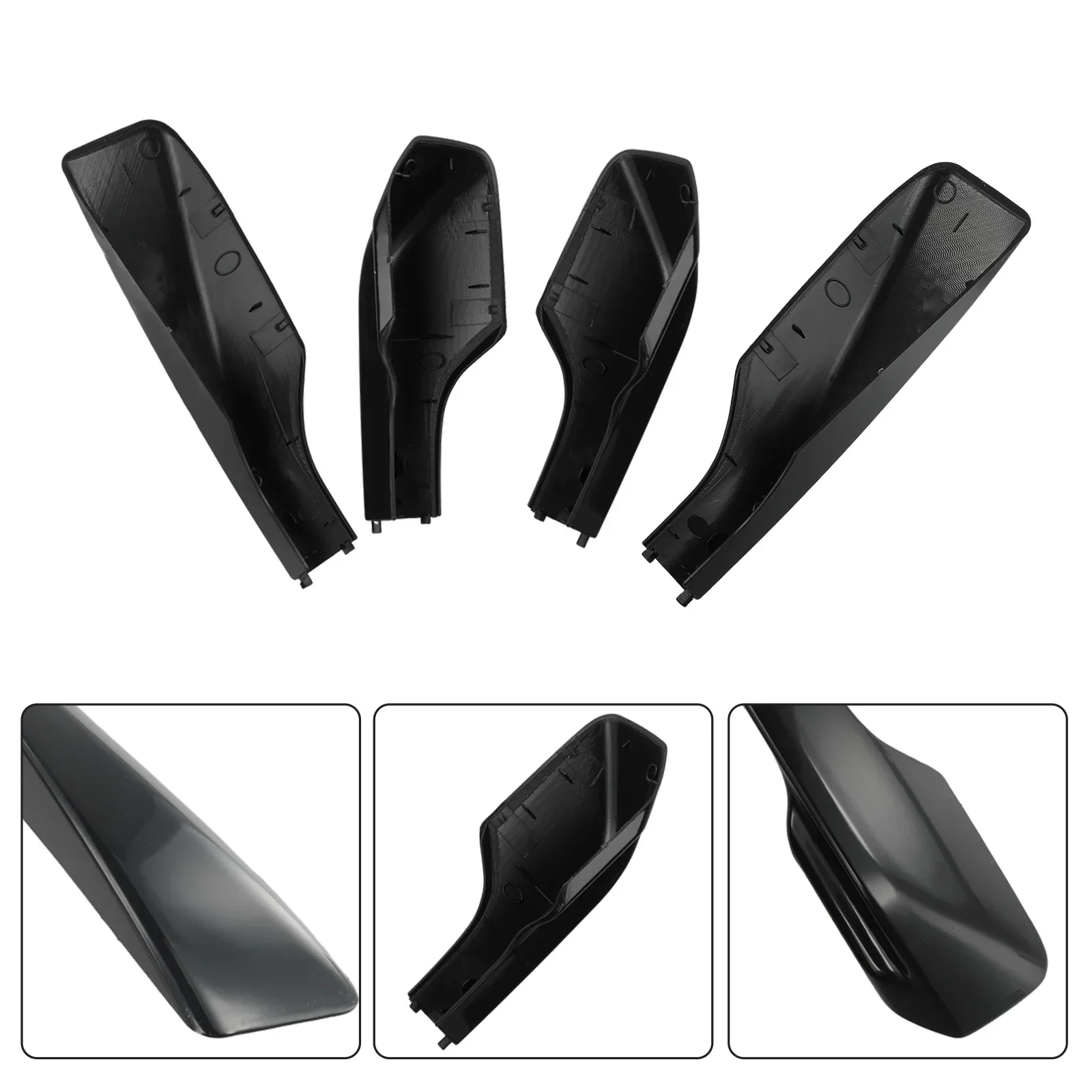 4Pcs Roof Rack Cover Rail End Shell For Toyota For RAV4 XA20 01- 05 Auto Exterior Upper Rack Cap Raised Roof Rails Lid