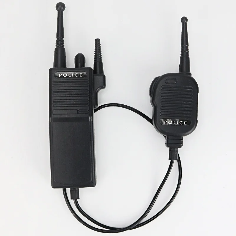 Plastic Size Walkie-talkie Props Children Performance Cosplay Game Accessories Boys Interactive Role-playing Walkie-talkie Toy