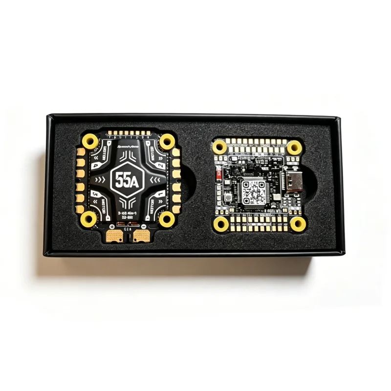 

SpeedyBee F405 V5 Flight Stack, Two Package Choices: Deluxe / Standard, Type-C FC + 55A 4-in-1 ESC