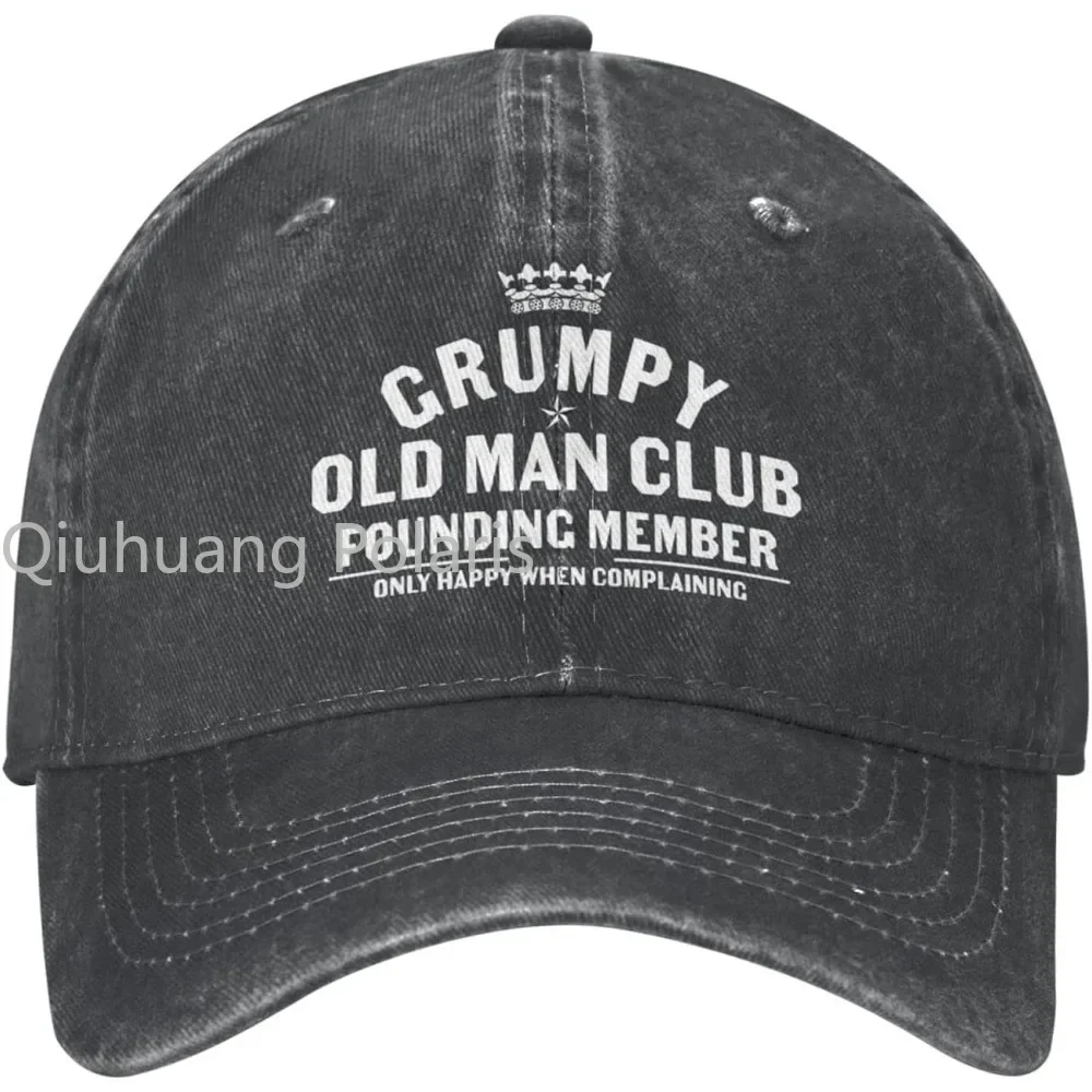 Grumpys Old Man Hat dla kobiet Czapka z daszkiem Czapki graficzne