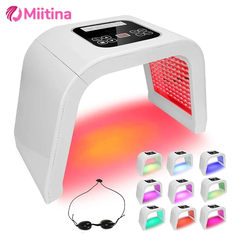 

7 Colors LED Photon Machine Nano Skin Moisturizing Face&Body Mask Salon SPA Home Use Skin Rejuvenation anti-wrinkle Skin Care