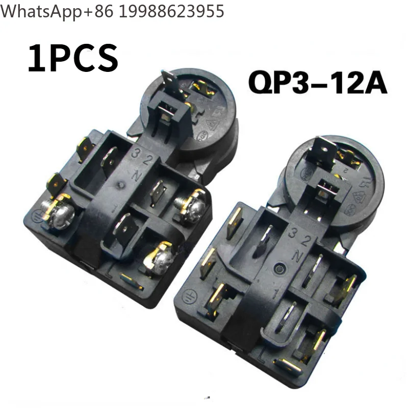 1PC Refrigerator Starter QP3-12A refrigerator compressor overload protector PTC combination start relay