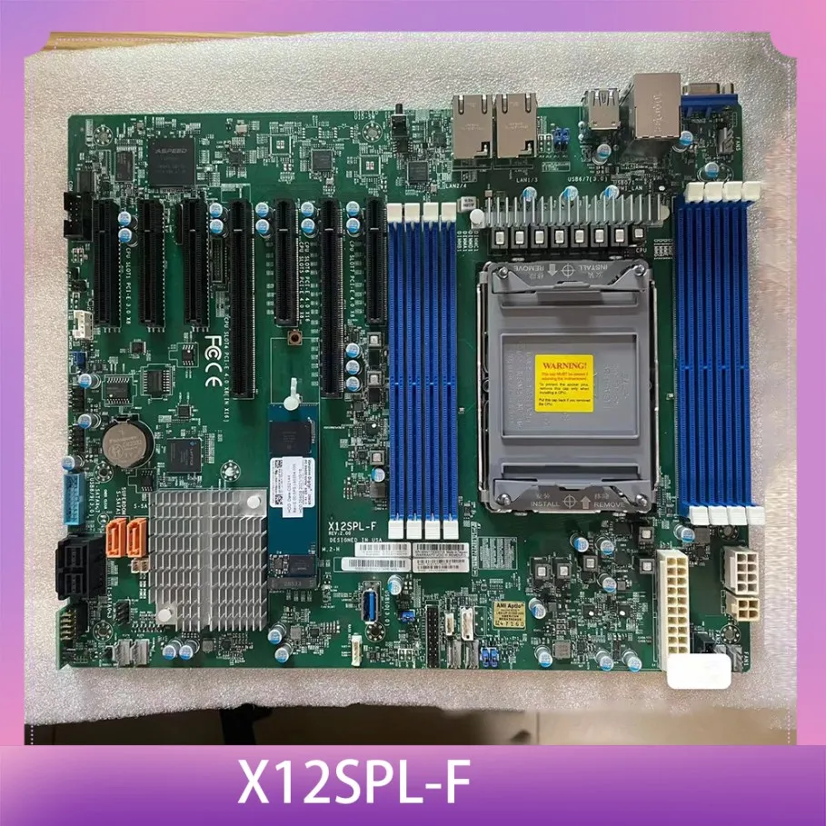 

Для материнской платы Supermicro LGA-4189 DDR4 SATA3 масштабируемые процессоры X12SPL-F