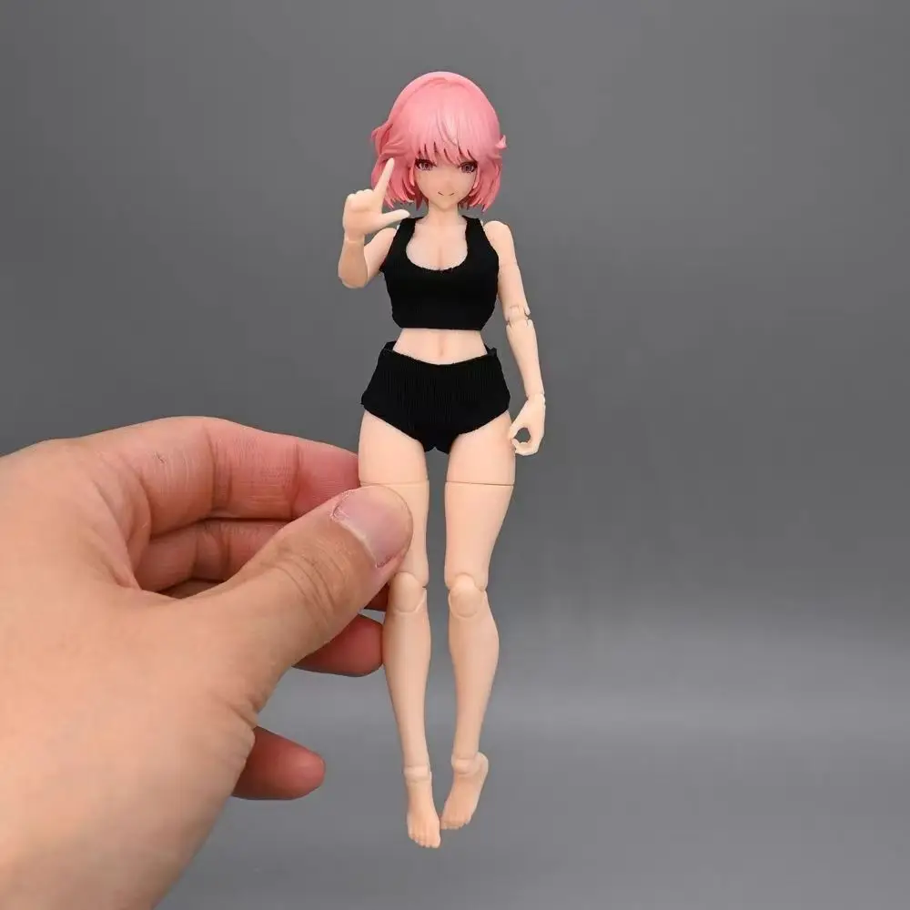 Stretchable Bikini Base Layer Set For 1/12 BJD Snail Shell Action Figure / Mecha Girl 12-14cm Doll Clothing Doll Clothes
