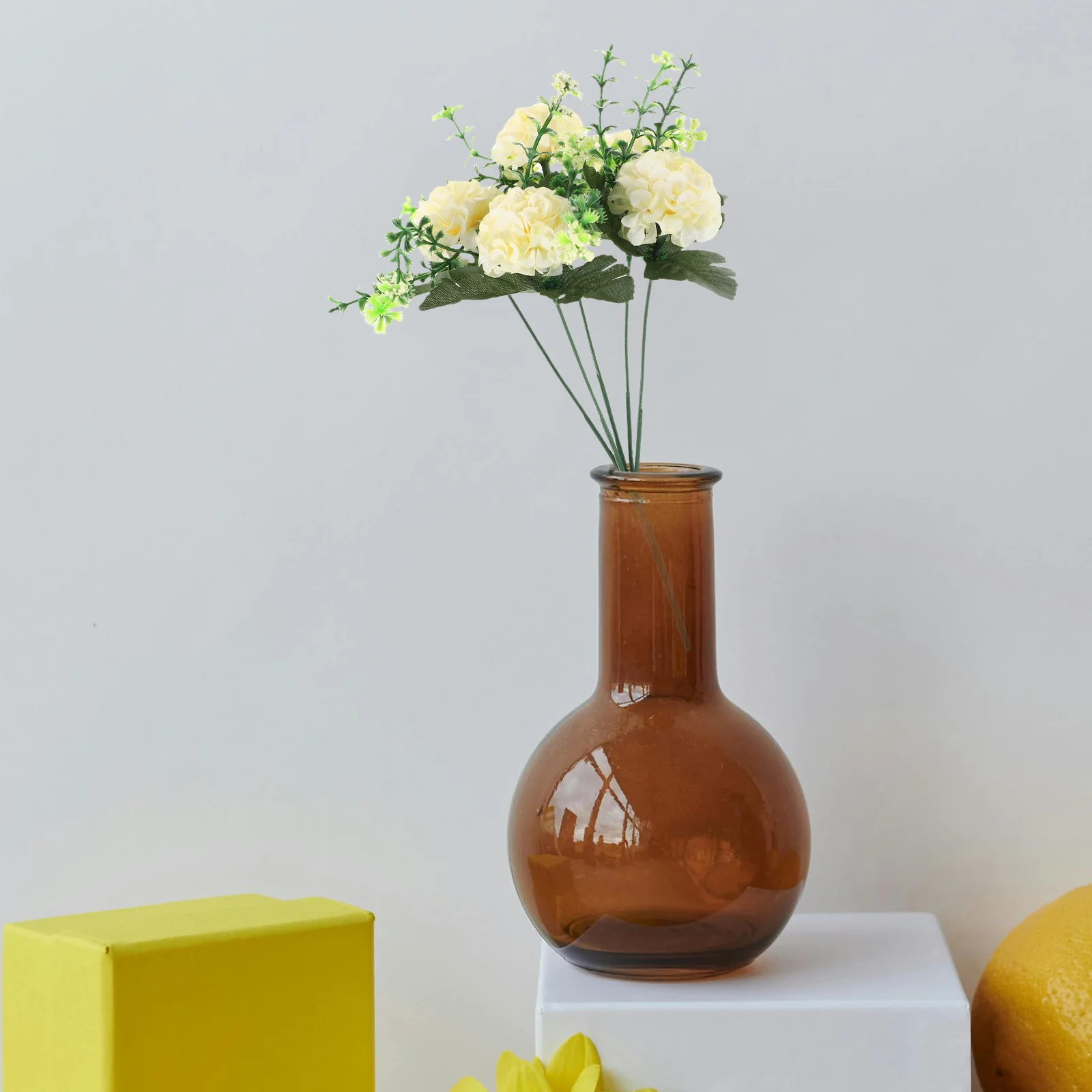 

3Pcs White Artificial Hydrangeas Realistic Silk Faux Flowers for Indoor Decor Centerpieces and Floral Arrangements