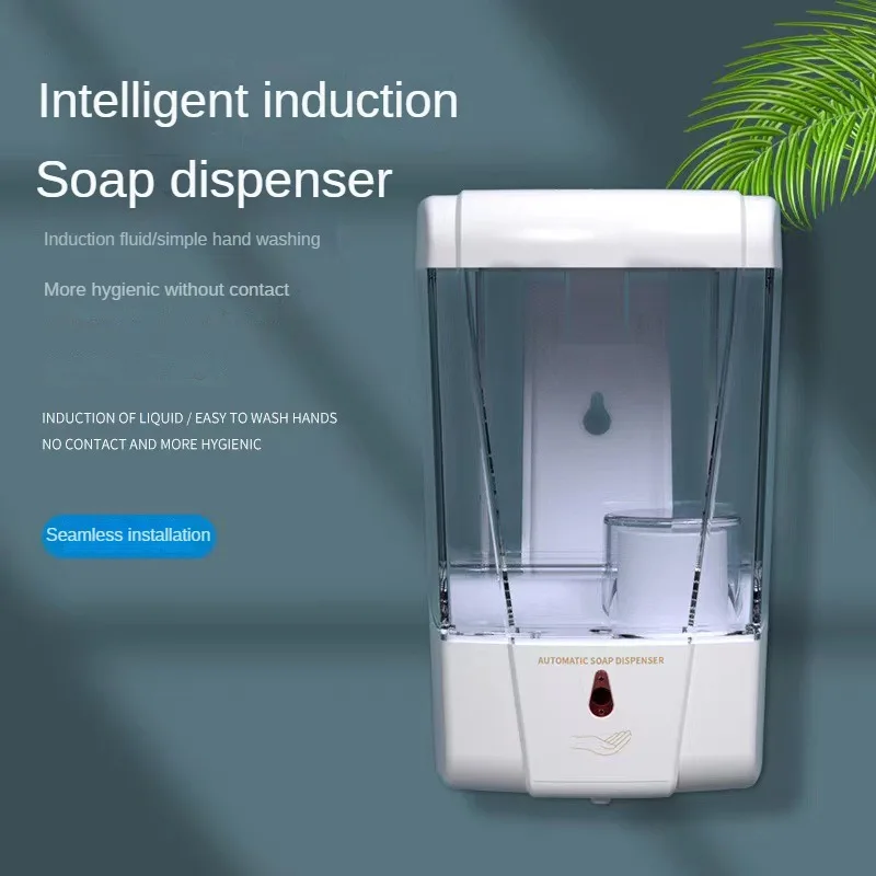 Soap Smart Automatic Induction Hand Washing Alcohol Spray Disinfector Home Kitchen Wall Mounted Hand Sanitizer Dispenser