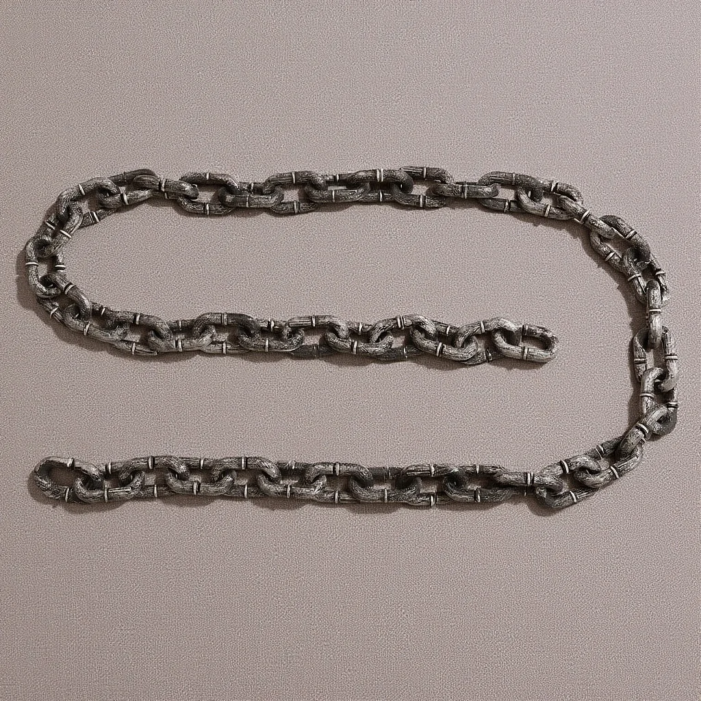 1 st 2 M Halloween Plastic Ketting Decoratieve Barrière Keten voor Party Trick Prop Fake Link Simulatie Keten Halloween Decoratie