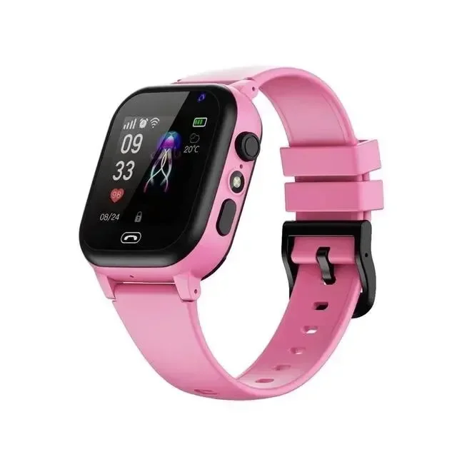 Smartwatch voor kinderen SOS GPS-locatie Videogesprek Sim-kaart voor kinderen SmartWatch Camera Waterdicht horloge voor jongens en meisjes
