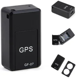 Rastreador GPS GF-07 para coche, posicionador de seguimiento de bicicleta, rastreador magnético de vehículos, mascotas, niños, localizador antipérdida en tiempo Real