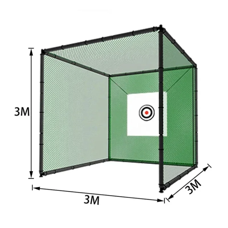 TY-1077H Golf Practice Chipping Net Hitting Golf Chipping Net With Target Chipping Holes For Backyard