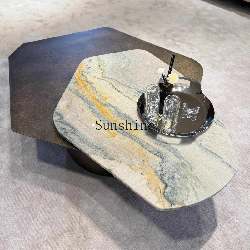 

Patek jadeite natural stone coffee table simple and advanced sense