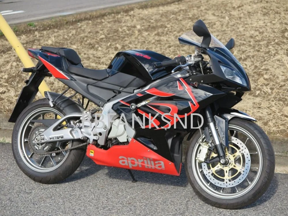 Body For Aprilia RS125 06-11 06 07 08 09 10 11 Pearl red RS 125 RSV125 RS4 125 2006 2008 2009 2010 2011 black Fairing