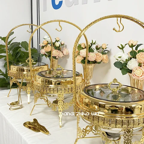 1 шт., принадлежности для ресторана отеля, мармит для сервировки еды, фуршетный стол, нержавеющая сталь, набор для фуршета в форме бабочки набор жаровен отзывы - №9