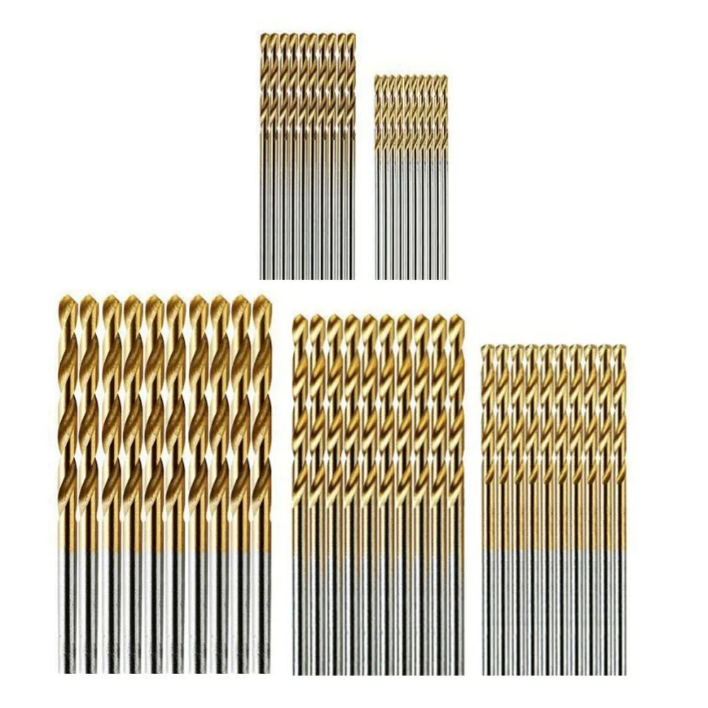 150Pcs Cobalt Twist Drill Set 135-degree Double-edge Drill Bits HSS Straight-Shank Twist Drilling Bit With Plastic Storage Box