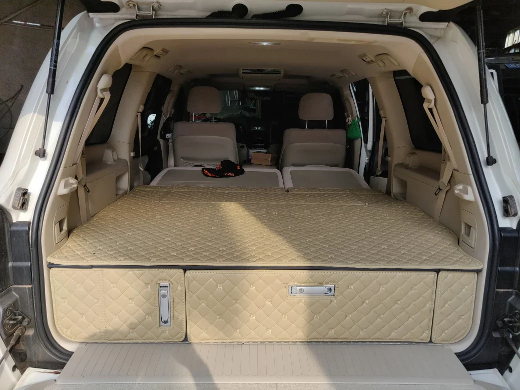 Trunk Storage Box Suitable for  Land Cruiser LC100 LC200 Car Drawer Storage Box Interior Modification Accessories