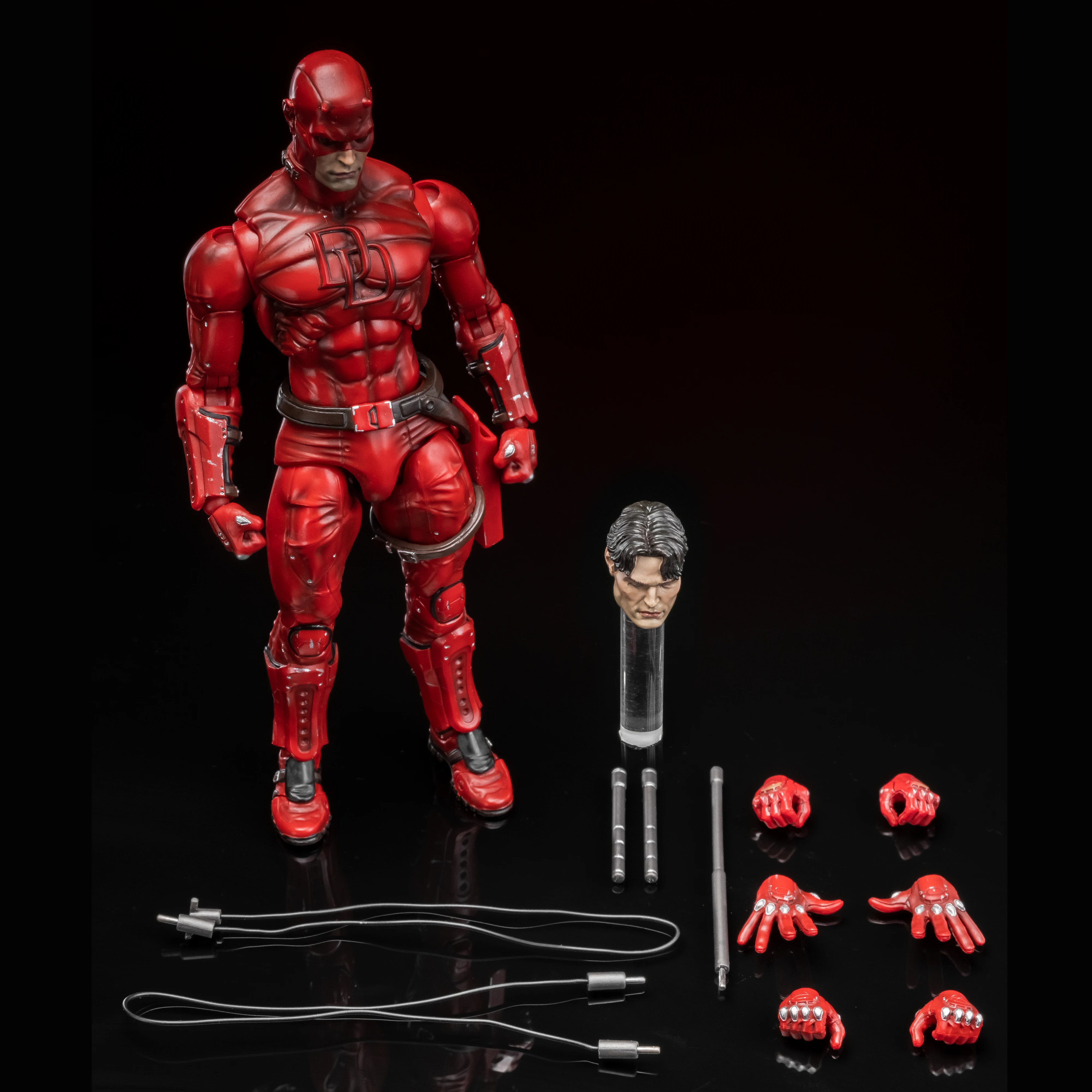 FLEFTOYS MURDOCK / マーベルレジェンド デアデビル MAFEX In Stock - FlefToys Marvel Daredevil Classic Red Shadowland Reborn