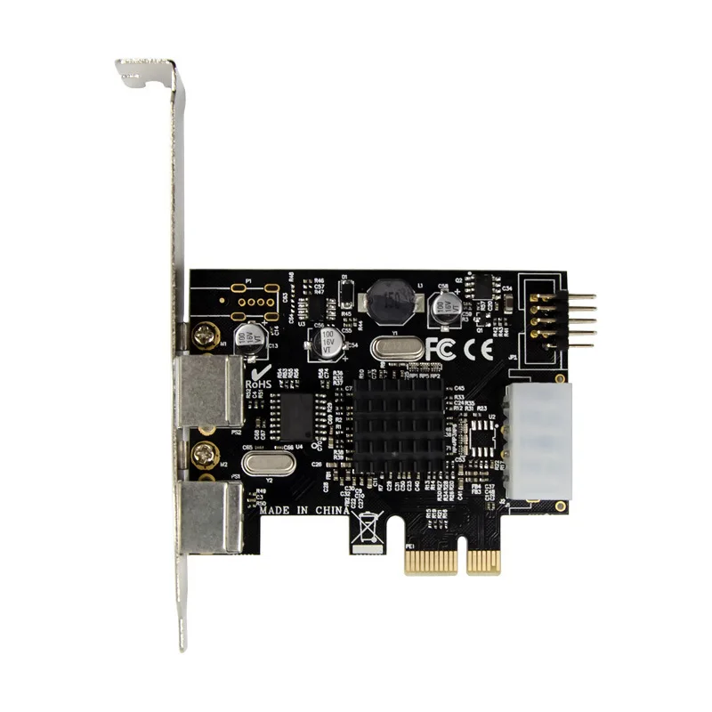 Imagem -02 - Pci-e para ps Adaptador Boca Redonda Mouse Cartão de Expansão Mcs9990 Drive