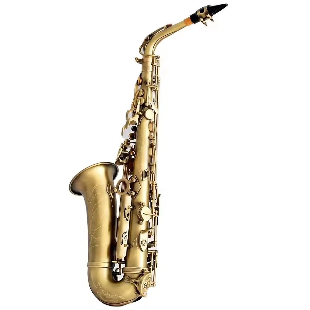 

Factory Hot Sale Bronze Archaize Alto Eb Saxophone High Quality Musical Instrument