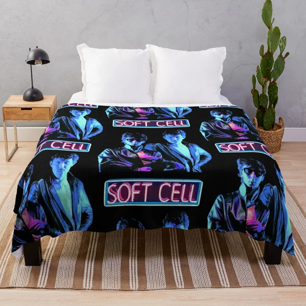 

Soft Cell Throw Blanket Luxury Thermal manga Blankets