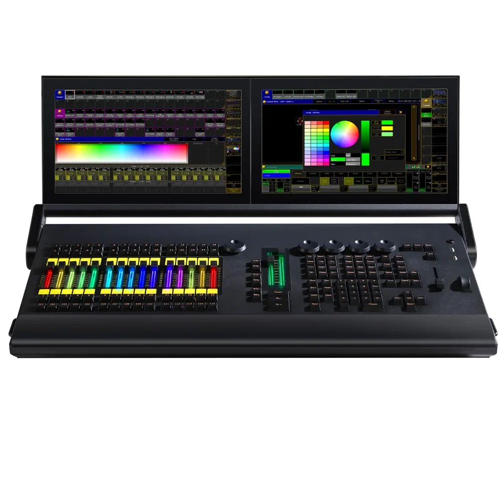 2026 Intelligent DMX T2 Touch Console Controller For Professional Light Show Designers 512 light control