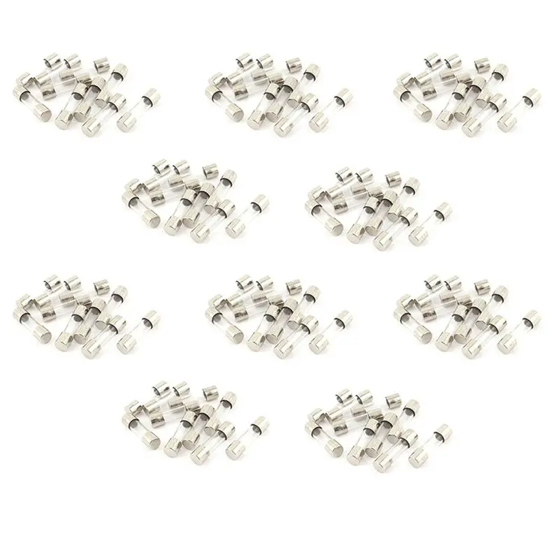 100 Pcs 250 V 250 MA 0.25 A Fast Action Fuse 5 X 20 Mm Glass Tube
