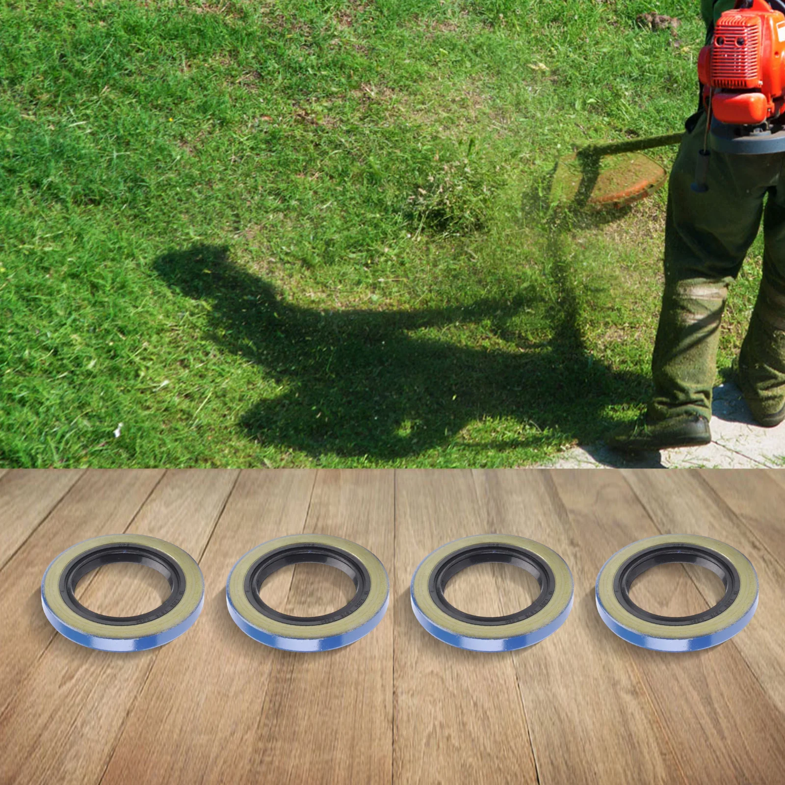 4pcs Double Lip Grease Seal 12192TB for 2000lb Trailer Axles 1.25 x 1.98 Designed for BT8 Spindles L44643 L44610 Sets