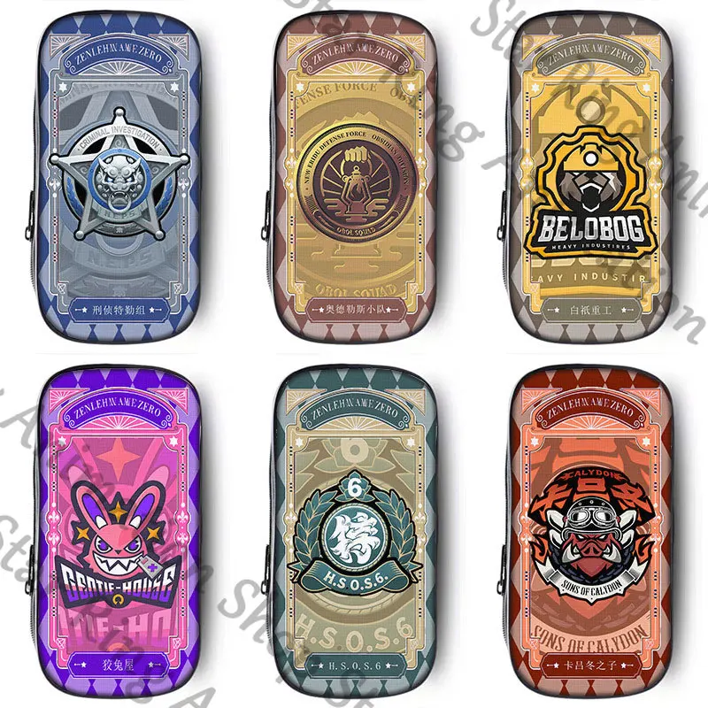 Zenless Zone Zero Ellen Joe Nicole Demara capacité trousse à crayons multifonctionnelle motif imprimé papeterie scolaire Cospaly dessin animé