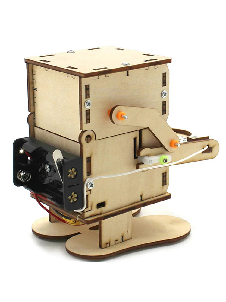 

Робот, ест монета, модель «сделай сам», обучение, проект STEM для детей студентов