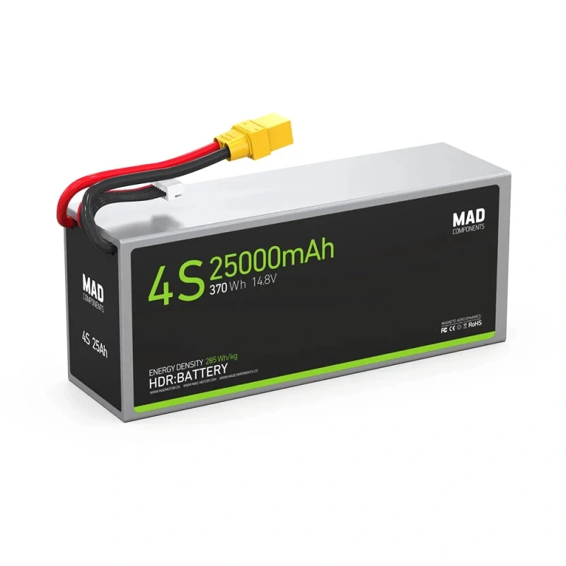 ATV 4S 25Ah Lithium Battery High Power Density Light Weight Drone Solid State Battery