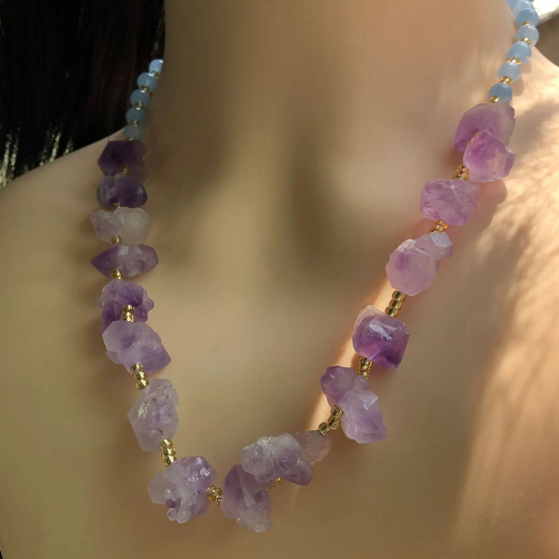 ametista-pedra-natural-aquamarine-temperamento-celebridade-colar-designer-nicho-personalizado-camisola-corrente