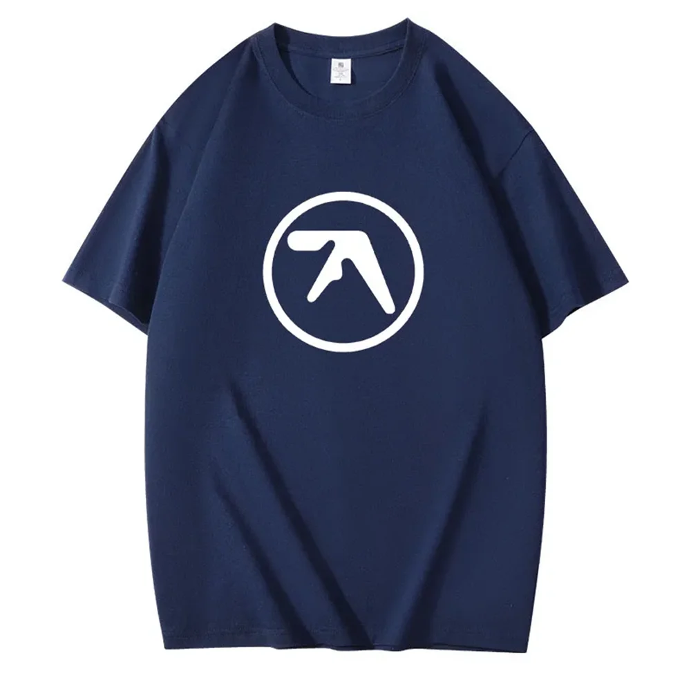 

Aphex Punk T-shirt Men's Double Print T-shirt Hip Hop Streetwear Harajuku T-shirt Summer Gothic Top Cotton Y2k short sleeves