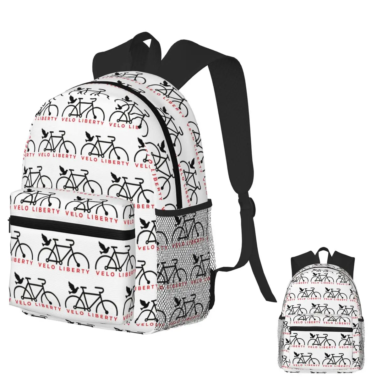 Velo Liberty sac à dos sac à dos grande capacité garçons filles BookBag sac d'école sacs à bandoulière pour hommes femmes