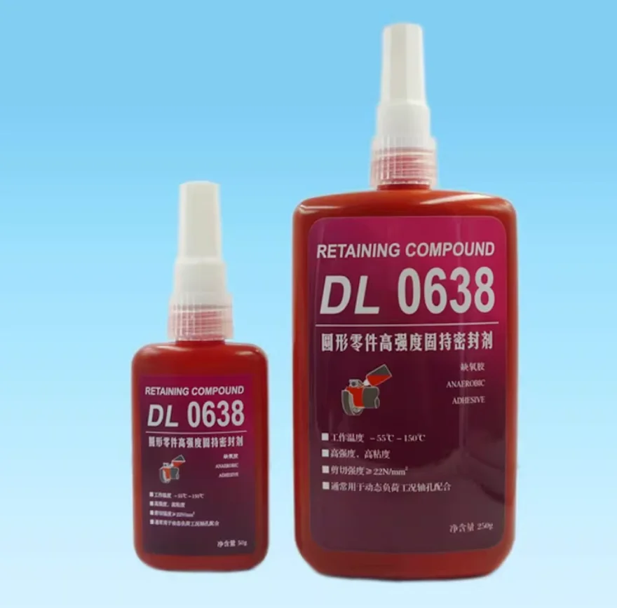 FOR Retaining Compound DL0638 Metal Bonding Retainer Sealant for Press Fit and Cylindrical Component Assembly
