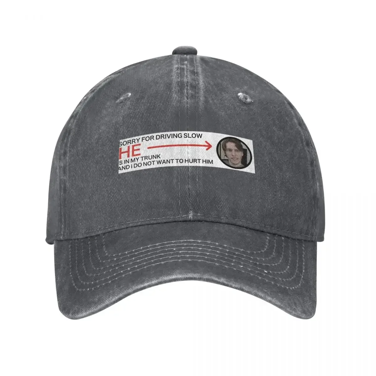 jerma is in my trunk bumper sticker Baseball Cap Luxury Brand Uv Protection Solar Hat Golf Women Men's