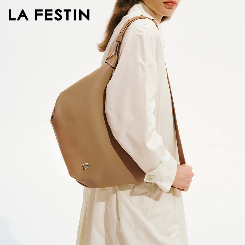 LA FESTIN Original Brand Tote Bags Large Capacity Bags Women Bag 2024 New Shoulder Bag Leather Bag Crossbody Bags Travel Bag