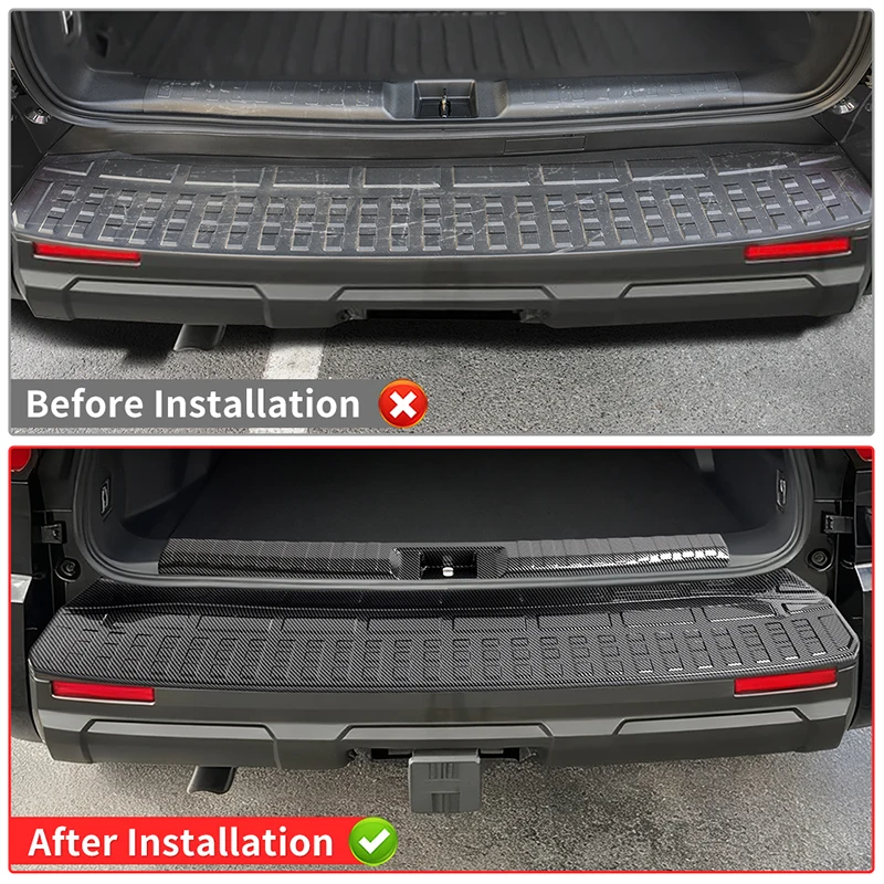 For 2025 2026 Toyota 4Runner Rear Trunk Sill Protector Anti Scratch Wear Resistant Protection Exterior Car Accessories