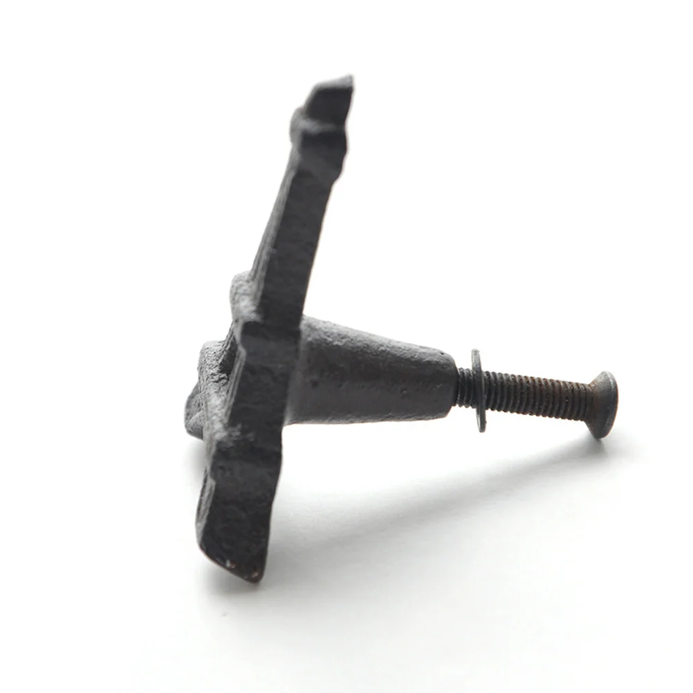 

Zinc Alloy Cast Iron Door Handle Vintage Eiffel Tower Drawer Pull Cabinet Knob Rustic Style Furniture Hardware